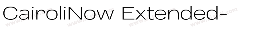 CairoliNow Extended字体转换
